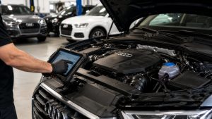 Audi Q5 fleet repair and diagnostic service in Clearfield, UT near Hill Air Force Base